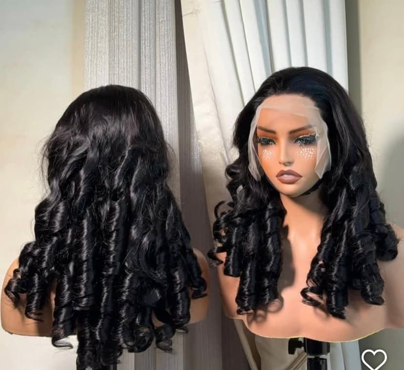 Bouncy wig